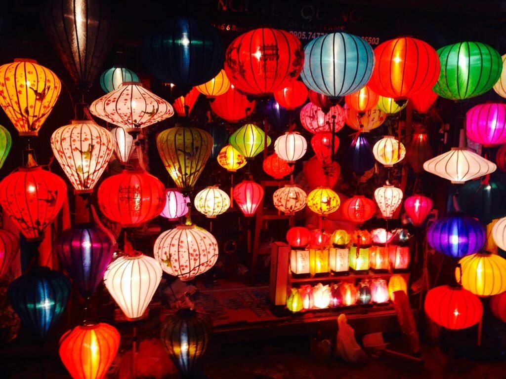 lights, lanterns, balloons, lamp, decoration, night, colorful, illumination, asian, chinese, glowing, chinese, chinese, chinese, chinese, chinese